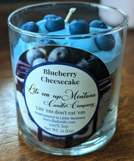 Blueberry Cheesecake Candle