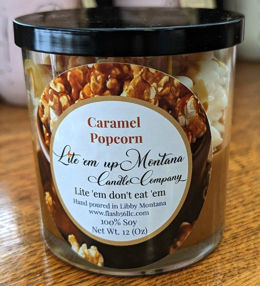 Caramel Popcorn Candle