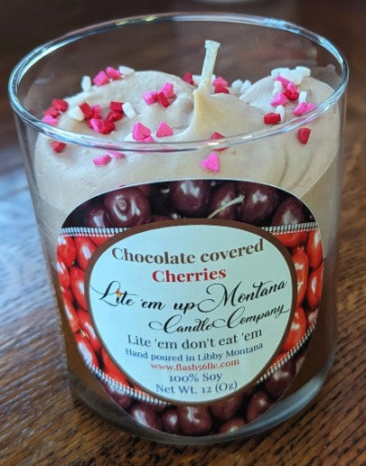 Chocolate Covered Cherry Candle