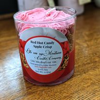 Red Hot Candy Apple Crisp Candle